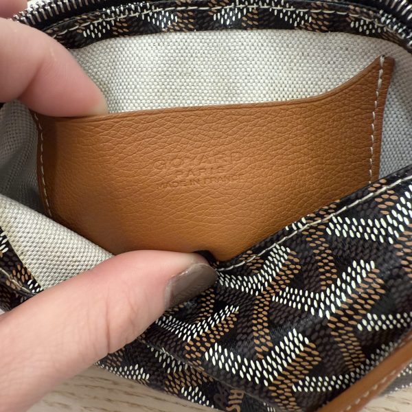 Goyard Plumet Pocket Wallet Black