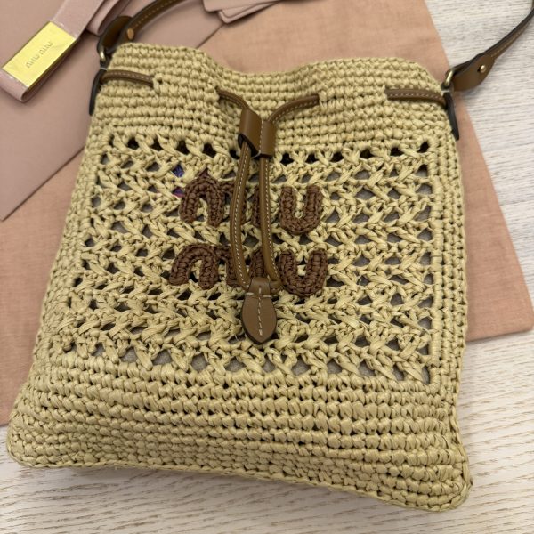 Miu Miu Woven Fabric Mini-Bag