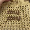 Miu Miu Woven Fabric Mini-Bag