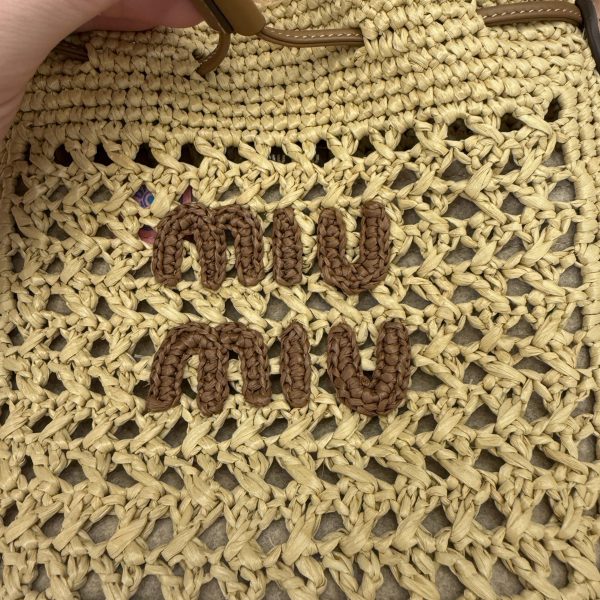 Miu Miu Woven Fabric Mini-Bag