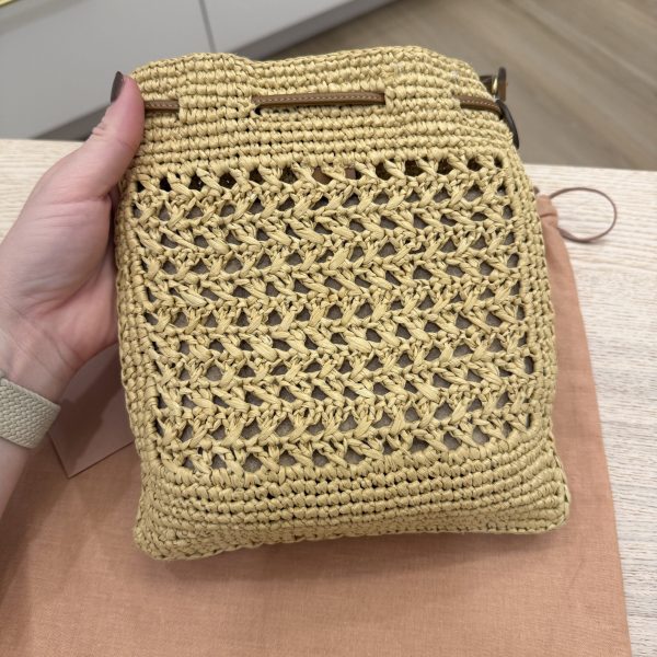Miu Miu Woven Fabric Mini-Bag
