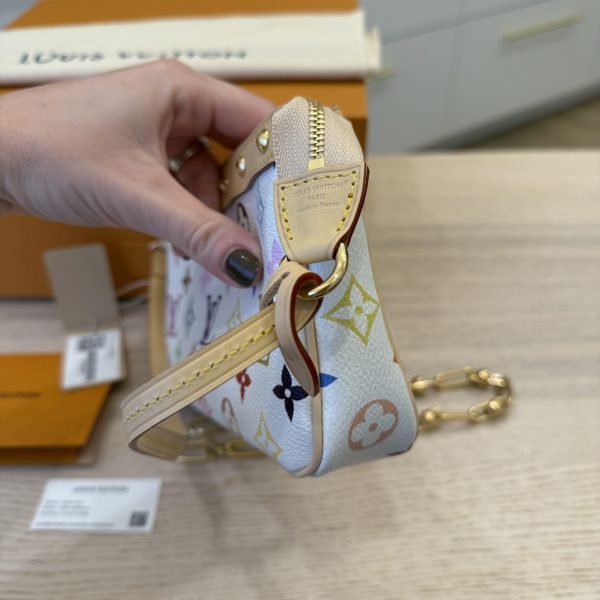 Louis Vuitton LV X TM Monogram Multicolor Pochette Accessories White