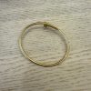 Cartier Juste un Clou Bracelet, Small Model Gold Size 15