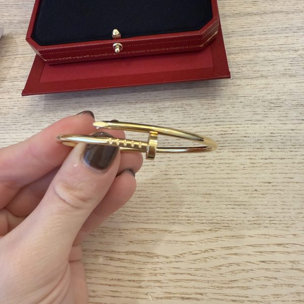 Cartier Juste un Clou Bracelet, Small Model Gold Size 15