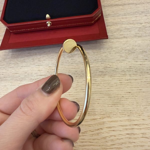 Cartier Juste un Clou Bracelet, Small Model Gold Size 15