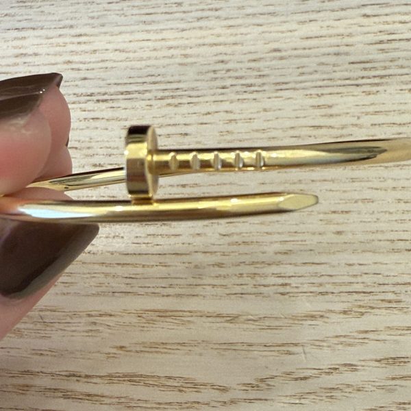 Cartier Juste un Clou Bracelet, Small Model Gold Size 15