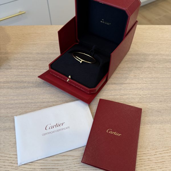 Cartier Juste un Clou Bracelet, Small Model Gold Size 15