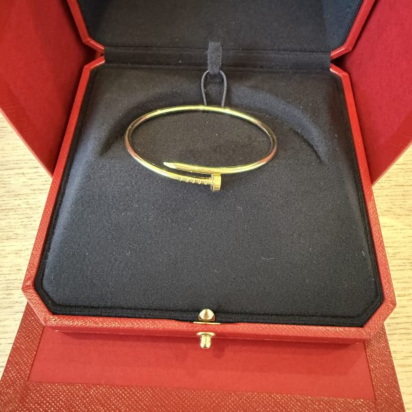 Cartier Juste un Clou Bracelet, Small Model Gold Size 15