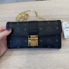 MCM Tracy Crossbody Wallet on Chain in Visetos