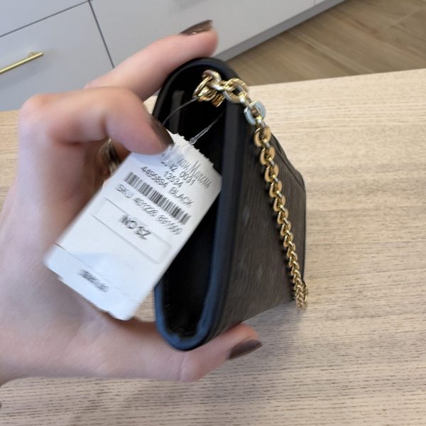 MCM Tracy Crossbody Wallet on Chain in Visetos