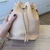 Fendi Vitello Grace Matte F is Fendi Grande Mon Tresor Bucket Bag Camelia
