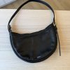 Versace Calfskin Small Repeat Zip Hobo Black