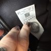 Versace Calfskin Small Repeat Zip Hobo Black