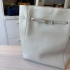 Givenchy Calfskin Voyou Medium North South Tote Light Beige