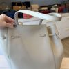 Givenchy Calfskin Voyou Medium North South Tote Light Beige