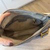 Chloe Calfskin Small Marcie Saddle Shoulder Bag Cashmere Grey