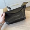 Alexander McQueen Black Leather Sling Crossbody Bag