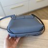 Chloe Grained Calfskin Small Penelope Soft Shoulder Bag Blue