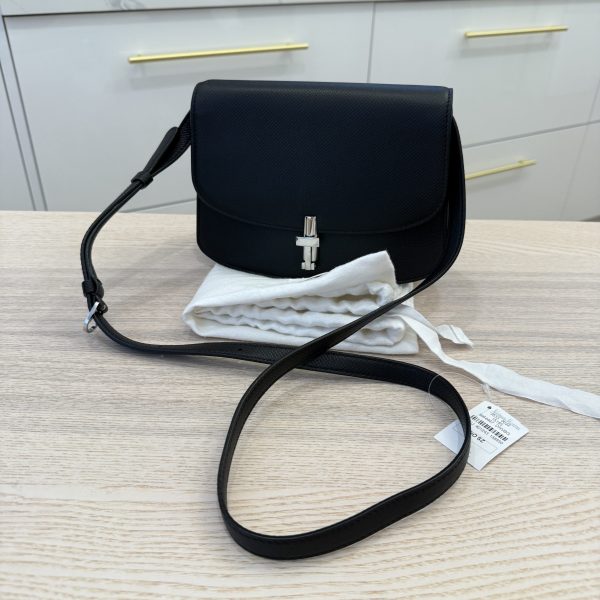 The Row Navy Sofia 8.75 Crossbody Bag