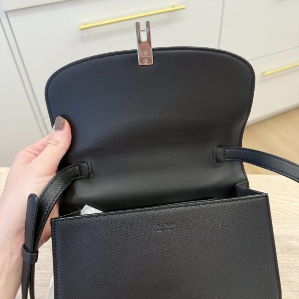 The Row Navy Sofia 8.75 Crossbody Bag