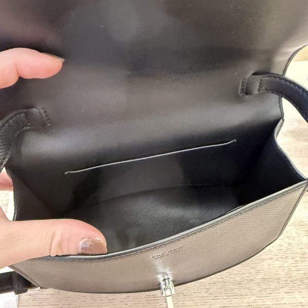 The Row Navy Sofia 8.75 Crossbody Bag