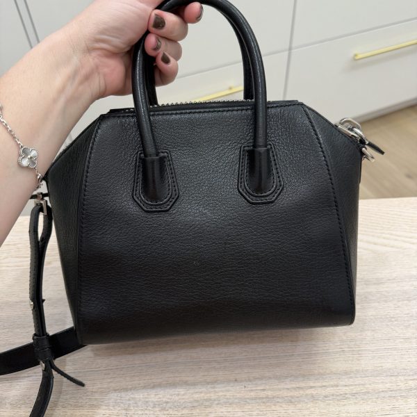 Givenchy Sugar Goatskin Mini Antigona Black