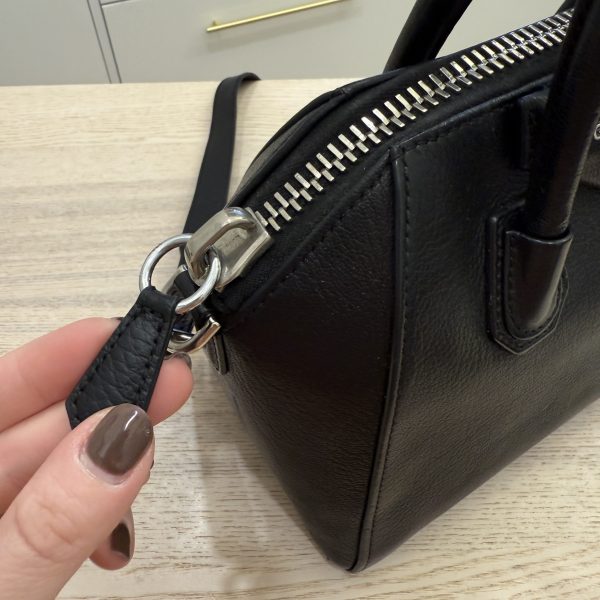 Givenchy Sugar Goatskin Mini Antigona Black