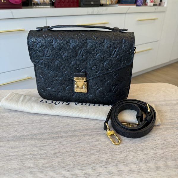 Louis Vuitton Empreinte Pochette Metis Noir