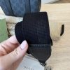 Gucci GG Supreme Monogram Appia Calfskin Web Mini Tote Bag Black