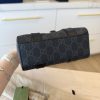 Gucci GG Supreme Monogram Appia Calfskin Web Mini Tote Bag Black