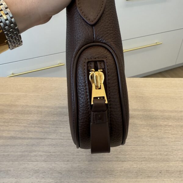 Tom Ford Medium Monarch Shoulder Bag Saddle Brown