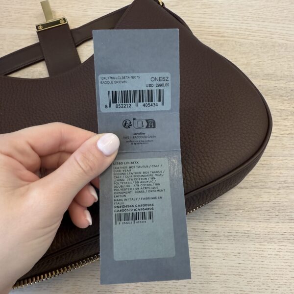 Tom Ford Medium Monarch Shoulder Bag Saddle Brown