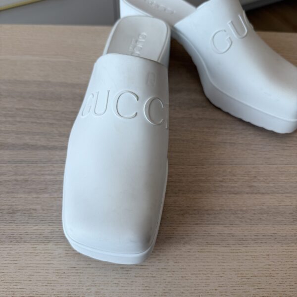 Gucci Women's Slip on Sandal White 39