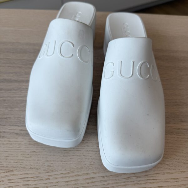 Gucci Women's Slip on Sandal White 39