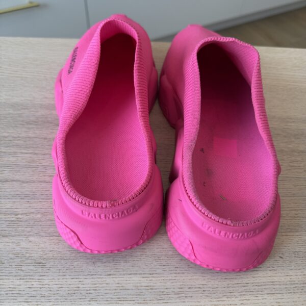 Balenciaga Women's Speed Mules Technical Knit Size 38