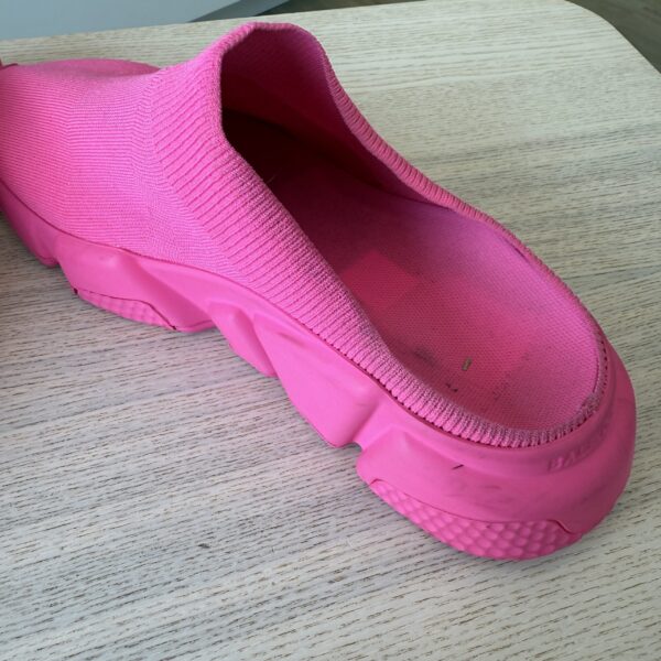Balenciaga Women's Speed Mules Technical Knit Size 38