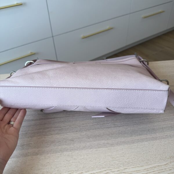 Givenchy Tumbled Calfskin Medium Voyou Bag Old Pink