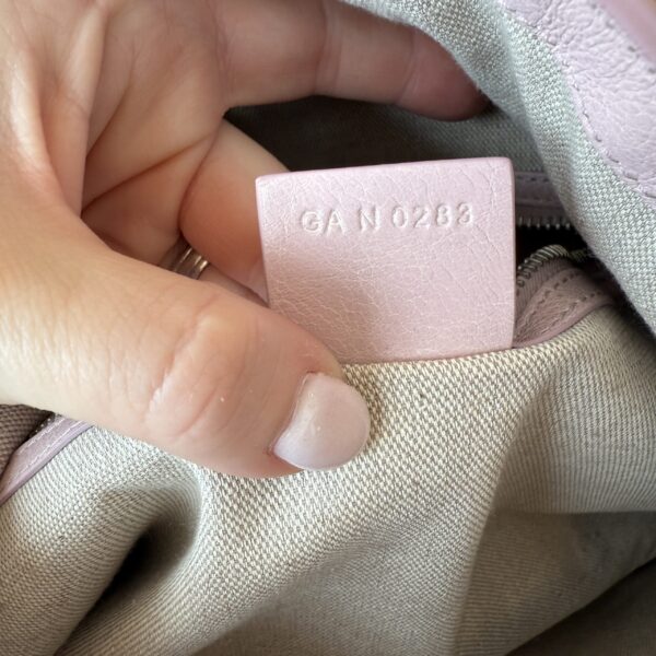 Givenchy Tumbled Calfskin Medium Voyou Bag Old Pink