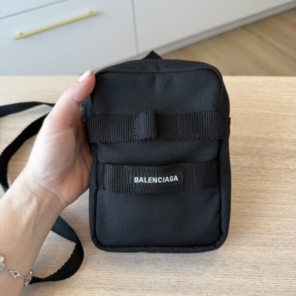 Balenciaga Men's Black Army Crossbody Pouch