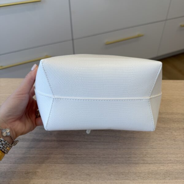 Mansur Gavriel Mini Bucket Bag White