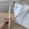 Mansur Gavriel Mini Bucket Bag White