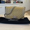 Chanel Quilted Patent Leather New Medium Boy Bag