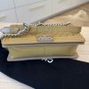 Chanel Quilted Patent Leather New Medium Boy Bag