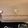 Chanel Caviar Quilted Small Business Affinity Flap Caramel Gold Hardware