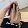 Chanel Caviar Quilted Small Business Affinity Flap Caramel Gold Hardware