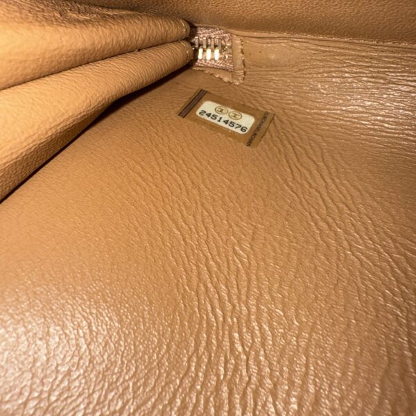 Chanel Caviar Quilted Small Business Affinity Flap Caramel Gold Hardware