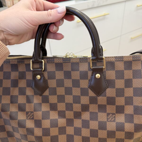 Louis Vuitton Damier Ebene Speedy 35 Bandouliere NM