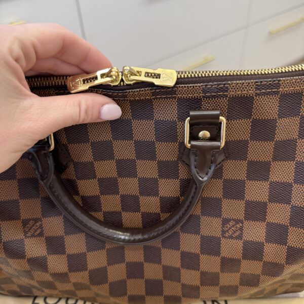 Louis Vuitton Damier Ebene Speedy 35 Bandouliere NM