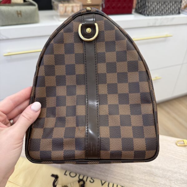 Louis Vuitton Damier Ebene Speedy 35 Bandouliere NM