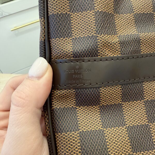 Louis Vuitton Damier Ebene Speedy 35 Bandouliere NM